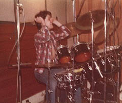 Mik at the Radar sessions 1978